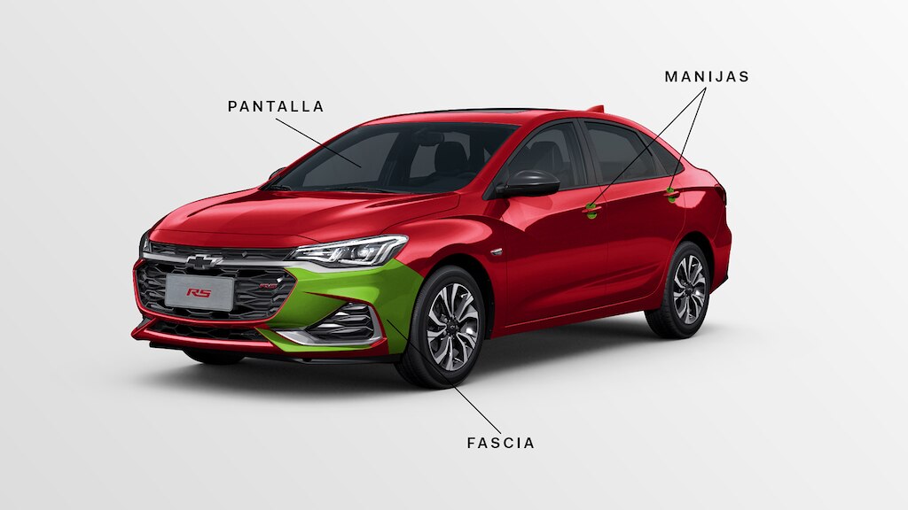 El kit de protección de pintura para Chevrolet Cavalier 2024, auto sedán